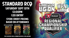 Standard RCQ - Saturday September 13th @ 12:00pm